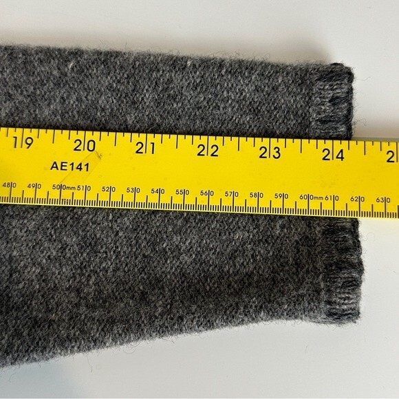 Vintage RedHead Grey Wool Collared Cardigan Sweater S - Picture 8 of 8